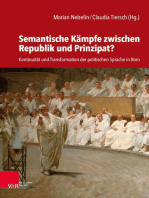 Semantische Kämpfe zwischen Republik und Prinzipat?: Kontinuität und Transformation der politischen Sprache in Rom