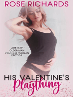 His Valentine's Plaything: Age Gap Older Man Younger Woman Erotica: Holidays with an Older Man, #2