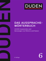 Duden – Das Aussprachewörterbuch: 144.000 Aussprachen und Betonungen von Wörtern und Namen