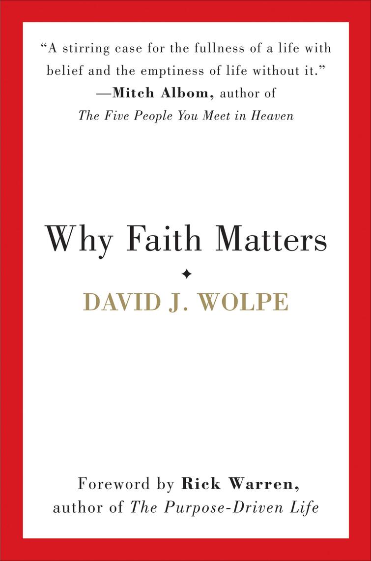 Why Faith Matters by David J. Wolpe, Rick Warren (Ebook) - Read free ...