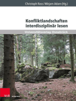 Konfliktlandschaften interdisziplinär lesen