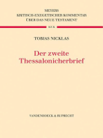 Der Zweite Thessalonicherbrief