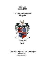 Fitz Lee 1866-1889 The Lees of Dinwiddie Virginia
