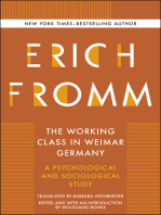 The Working Class in Weimar Germany: A Psychological and Sociological Study