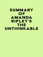 Summary of Amanda Ripley's The Unthinkable