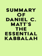 Summary of Daniel C. Matt's The Essential Kabbalah