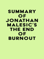 Summary of Jonathan Malesic's The End of Burnout