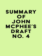 Summary of John McPhee's Draft No. 4