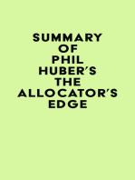 Summary of Phil Huber's The Allocator's Edge