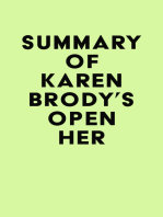 Summary of Karen Brody's Open Her