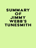 Summary of Jimmy Webb's Tunesmith