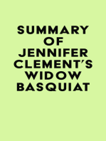 Summary of Jennifer Clement's Widow Basquiat