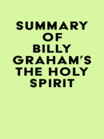Summary of Billy Graham's The Holy Spirit