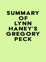 Summary of Lynn Haney's Gregory Peck