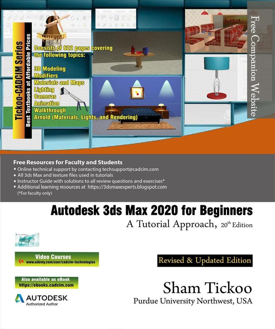 Autodesk 3ds Max 2020 for Beginners: A Tutorial Approach, 20th Edition ...