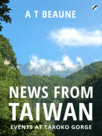 News from Taiwan: Events at Taroko Gorge