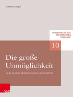 Die große Unmöglichkeit: Karl Barths Abweisung der Judenmission