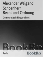 Recht und Ordnung: Demokratisch hingerichtet!