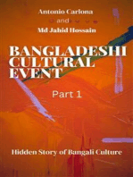 Bangladeshi Cultural Event Part 1: Hidden Story of Bangali Culture