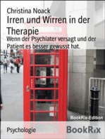 Irren und Wirren in der Therapie