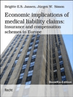 Economic implications of medical liability claims:: Insurance and compensation schemes in Europe