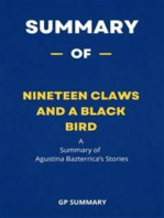 Summary of Nineteen Claws and a Black Bird by Agustina Bazterrica: Stories