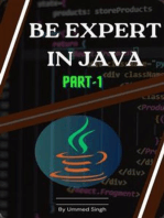 Be Expert in Java: Learn Java programming and become expert