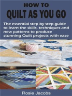 HOW TO QUILT AS YOU GO