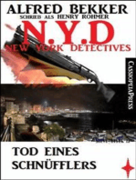 Henry Rohmer - Tod eines Schnüfflers: N.Y.D. - New York Detectives