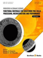 Functional Materials for Solid Oxide Fuel Cells: Processing, Microstructure and Performance