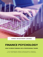 Finance Psychology: How To Begin Thinking Like A Pro Trader (Workbook)