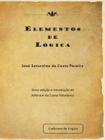 Elementos de Lógica: Escritos em vulgar e apropriados para as escolas brasileiras