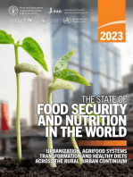 The State of Food Security and Nutrition in the World 2023: Urbanization, Agrifood Systems Transformation and Healthy Diets across the Rural–Urban Continuum