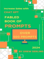 Fabled Book of Prompts: Increase Sales with Chat GPT