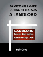 40 Mistakes I Made During 30 Years As a Landlord