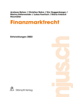 Finanzmarktrecht: Entwicklungen 2022