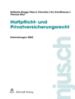 Haftpflicht- und Privatversicherungsrecht: Entwicklungen 2022