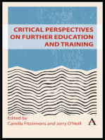 Critical Perspectives on Further Education and Training