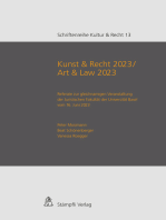 Kunst & Recht 2023 / Art & Law 2023: Referate zur gleichnamigen Veranstaltung der Juristischen Fakultät der Universität Basel vom 16. Juni 2023 (deutsch/englisch)