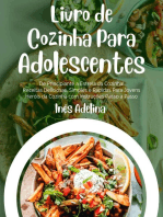 Livro de Cozinha Para Adolescentes