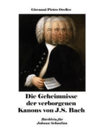Die Geheimnisse der verborgenen Kanons von J.S. Bach