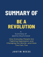 Summary of Be a Revolution by Ijeoma Oluo: How Everyday People Are Fighting Oppression and Changing the World—and How You Can, Too