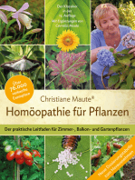 Homöopathie für Pflanzen - Der Klassiker in der 15. Auflage: Der praktische Leitfaden für Zimmer-, Balkon- und Gartenpflanzen Mit Ergänzungen von Cornelia Maute