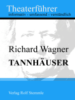 Tannhäuser - Theaterführer im Taschenformat zu Richard Wagner