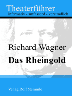 Das Rheingold - Theaterführer im Taschenformat zu Richard Wagner