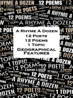 A Rhyme A Dozen - 12 Poets, 12 Poems, 1 Topic ― Geographical Features