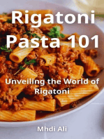 Rigatoni Pasta 101