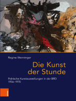 Die Kunst der Stunde: Polnische Kunstausstellungen in der BRD 1956–1970