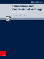 Ecumenical and Confessional Writings