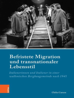 Befristete Migration und transnationaler Lebensstil: Italienerinnen und Italiener in einer wallonischen Bergbaugemeinde nach 1945. Befristete Migration/E-Book